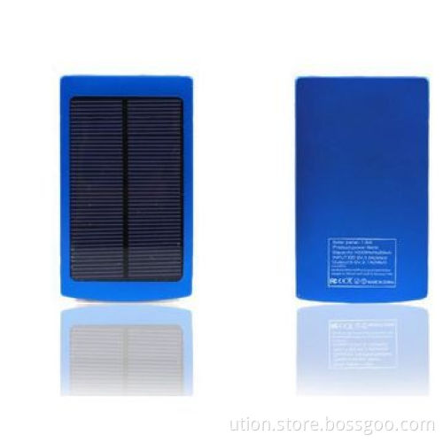 10000mAh solar power bank for iPhone, Samsung, iPad, mobile phone, with Free Samples and Logo